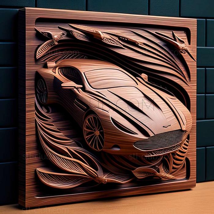 3D мадэль Aston Martin Vanquish (STL)